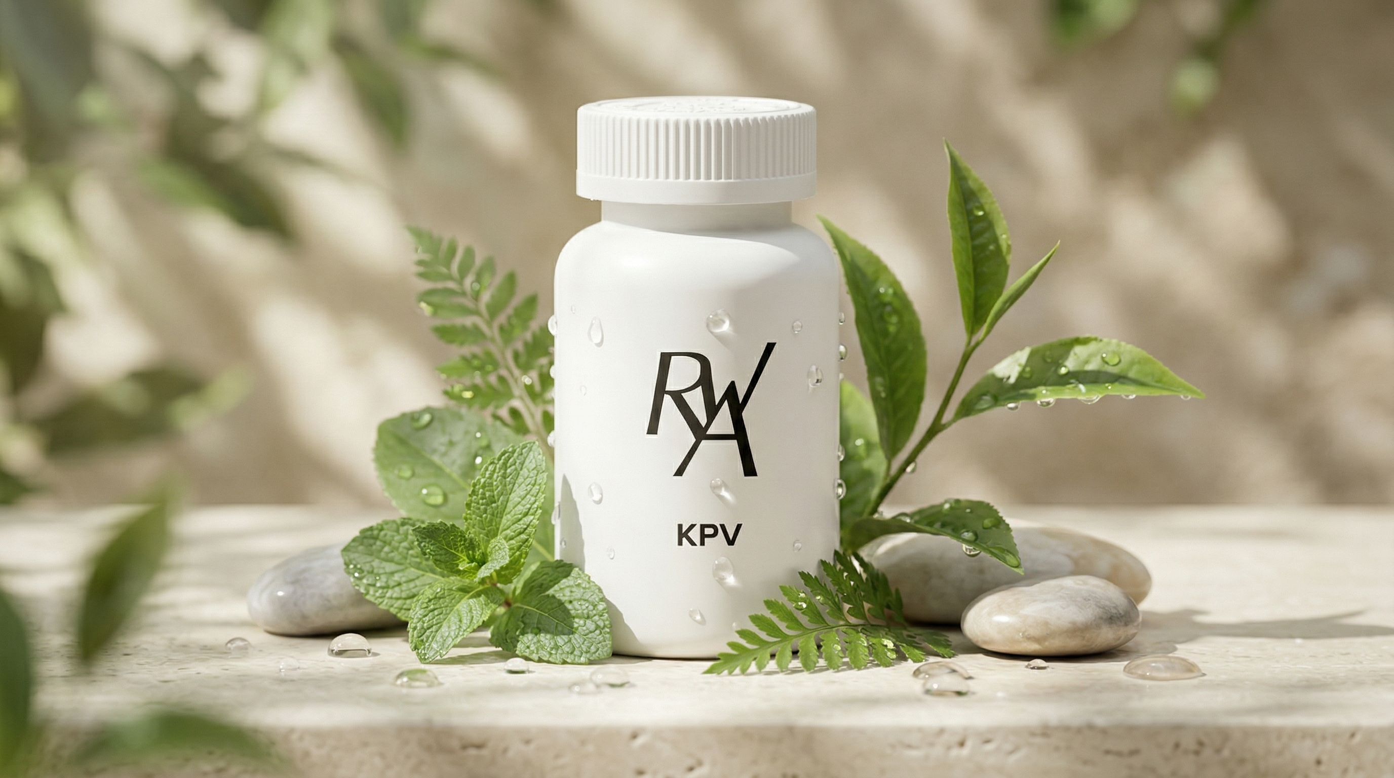 KPV peptide pill jar image
