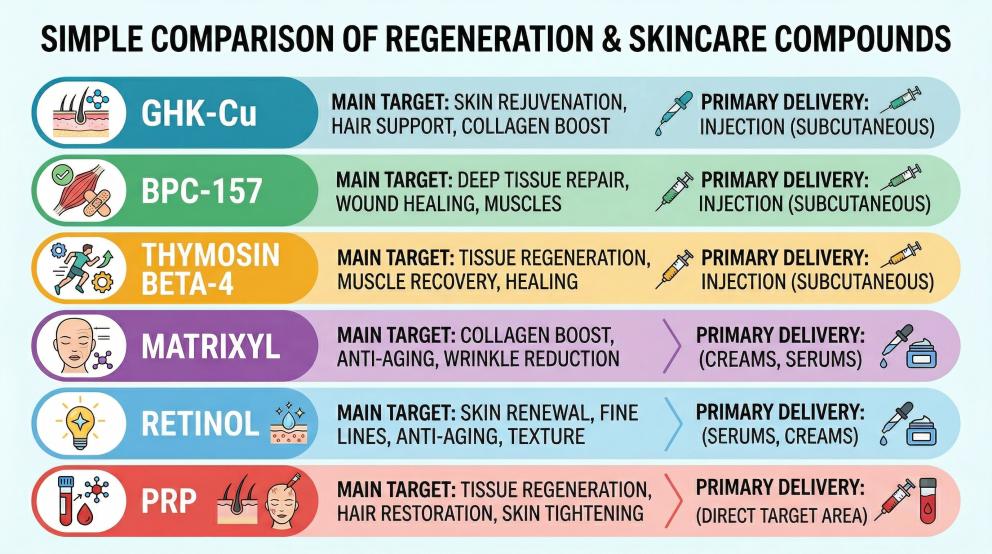 GHK-Cu Cooper Peptide: The Complete Skin & Repair Guide (2026)