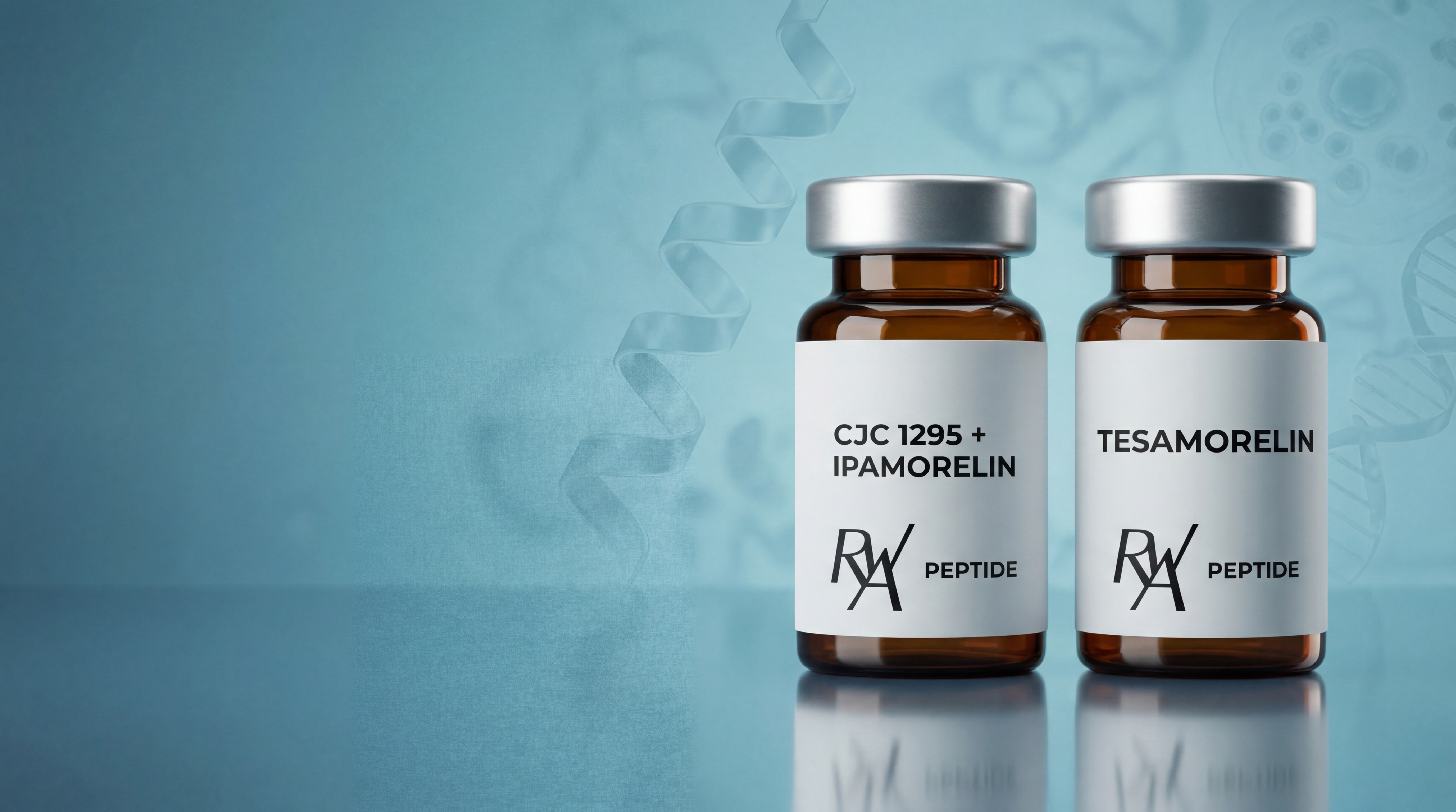 Comparing TESAMORELIN and CJC 1295