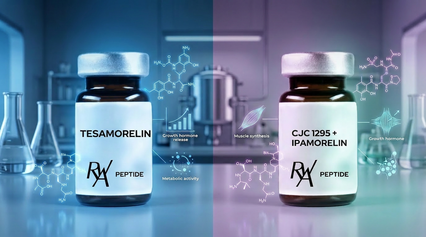 Similarities Between TESAMORELIN and CJC 1295
